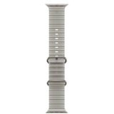 Apple watch ultra 4 gps + cellular 49mm natural titanium case with translucent grey ocean band (MJAD4SE/A) | Eponuda.com