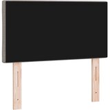  LED glava kreveta Sivo-smeđa 80 cm tkanina | shoptok.hr