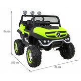  Licencirani auto na akumultor Mercedes BENZ UNIMOG S - zeleni | shoptok.hr