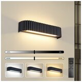 Brilagi LED prigušiva zidna svetiljka FALCON MODERN LED/14W/230V 40 cm crna + daljinski upravljač | Eponuda.com