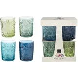 MATCH&COLOR, KOZARCI ZA VODO, MODRI, 350ml, 4 KOS, (22153078)