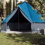 The Living Store Družinski šotor tipi za 10 oseb moder vodoodporen - Družinski Šotor, (21836421) | Shoptok.si