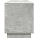 vidaXL TV omarica z LED lučmi betonsko siva 193,5x41x50 cm | Shoptok.si