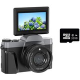 INF HD Digitalni Fotoaparat z Zložljivim Zaslonom in 32G Pomnilniško Kartico, (5000130472) | Shoptok.si