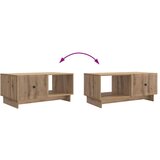 Klubska miza Artisan hrast 90 x 50 x 40 cm Inženirski les, (5000295403) | Shoptok.si
