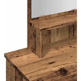  Toaletni stol s ogledalom Staro drvo 86,5x35x136 cm | shoptok.hr