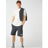 Koton Shorts - Gray - Normal Waist | Shoptok.si