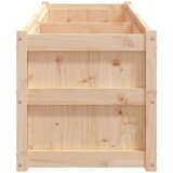  Vrtno cvetlično korito 180x50x50 cm trdna borovina | Shoptok.si