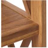 Unique Furniture Regal od punog hrasta u prirodnoj boji 70x124 cm X-Shelf – | shoptok.hr