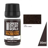 Green Stuff World Paint Pot - BURNT UMBER pigments 30ml Cene