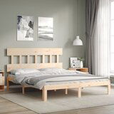 Furnova Posteljni okvir brez vzmetnice 160x200 cm trdna borovina, (21934019) Cene