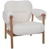 Fotelja 83X80X84 CM bela