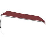 Tenda na automatsko uvlačenje bordo 400 x 350 cm | shoptok.hr