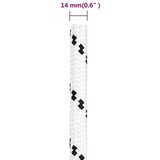 Pleteni brodski konop bijeli 14 mm x 250 m poliesterski | Eponuda.com