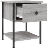  Noćni ormarići 2 kom boja hrasta 34x35,5x45cm konstruirano drvo | shoptok.hr
