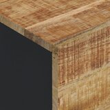  Visoka komoda s 3 vrata 40x33x110 cm od drva manga i željeza | shoptok.hr