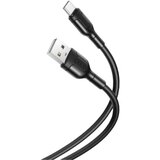 XO kabl usb-a na usb-c NB212, 2.1A, 1m, crni Cene