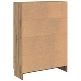  Ormarić za knjige boja hrasta artisana 82,5x30,5x115 cm drveni Smeđa | shoptok.hr