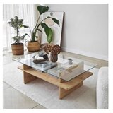 Hanah home sto za dnevnu sobu saga rectangle sapphire transparent | ePonuda.com