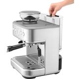 Sencor SES 6010SS Aparat za espresso, grijač šalica, integrirani mlinac za kavu, 15 bara, srebro | shoptok.hr