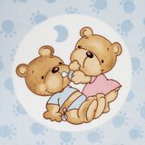 Interbaby Dekica Medvjedić 110x140 - plava | shoptok.hr