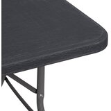  Sklopivi ugostiteljski stol 180 x 75 cm, crna | shoptok.hr