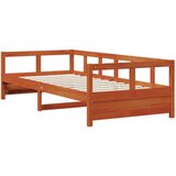  Dnevni krevet bez madraca voštano smeđi 90 x 200 cm od borovine | shoptok.hr