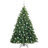 vidaXL Umjetno božićno drvce s stalakom Zelena 180 cm PE i PVC | shoptok.hr