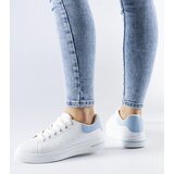 Gemre White and blue Leland sneakers | Shoptok.si