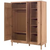 Vipack Dječja garderoba od punog hrasta u prirodnoj boji 146x190x55 cm Forrest – | shoptok.hr