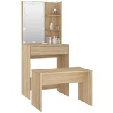  Komplet toaletnih mizic z LED lučkami sonoma hrast konstr. les, (20818130) | Shoptok.si