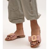 Gemre Pink flip-flops with a buckle Limera | Shoptok.si