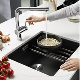 Blanco etagon 500-u sudopera podgradna 530x460 crna | ePonuda.com