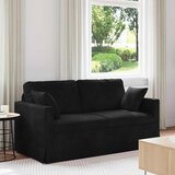 SOFA Crna 158 x 78 x 80 cm Baršun | shoptok.hr