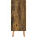 vidaXL komoda dimljeni hrast 90x30x72 cm iverna plošča | Shoptok.si