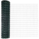 Euro ograda s postom 10 x 1 m Čelik premazan PVC-om Zelena | shoptok.hr