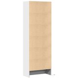 vidaXL Visoka komoda LED bijela 69x32,5x200 cm konstruirano drvo | shoptok.hr