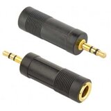 Gembird Audio adapter 6.35 mm ženski na 3.5 mm muški/ A-6.35F-3.5M Cene