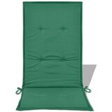  Jastuci za vrtne stolice 2 kom zeleni 120x50x3 cm od tkanine | shoptok.hr