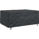 vidaXL Prevleka za zunanje pohištvo Črna 210 x 130 x 70 cm 600D | Shoptok.si