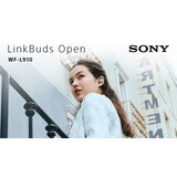 Sony LinkBuds Open WFL910B headphones /headset Wireless In-ear Calls /Music Bluetooth Black | shoptok.hr