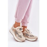 Boto Sports Shoes Sneakers Womens Platform Leopard Beige Pumbes | Shoptok.si