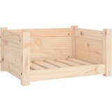  Pasja postelja 55,5x45,5x28 cm trdna borovina | Shoptok.si