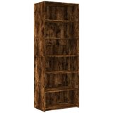 Maison Chic Visoka omara - Komoda - Predalnik dimljeni hrast 70x41x185 cm inženirski les, (21719419) Cene