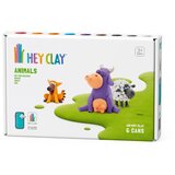 Hey Clay Glina Animals - 6cans - Cow, Doggie, Sheep - 26038 Cene