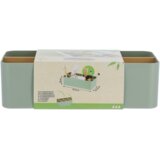 Tendance organizator pravokutni 8 pregrada, Plast/bambus zelena | shoptok.hr