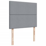  Krevet s oprugama i madracem svjetlosivi 120x190 cm od tkanine | shoptok.hr