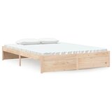Furnova Posteljni okvir iz trdnega lesa 135x190 cm, (21935569) | Shoptok.si