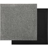 vidaXL Podne pločice s tepihom 20 kom 5 m² 50 x 50 cm sive | shoptok.hr