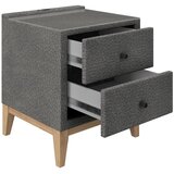 Premium Living Nočna Omarica Smile, Antracit | Shoptok.si